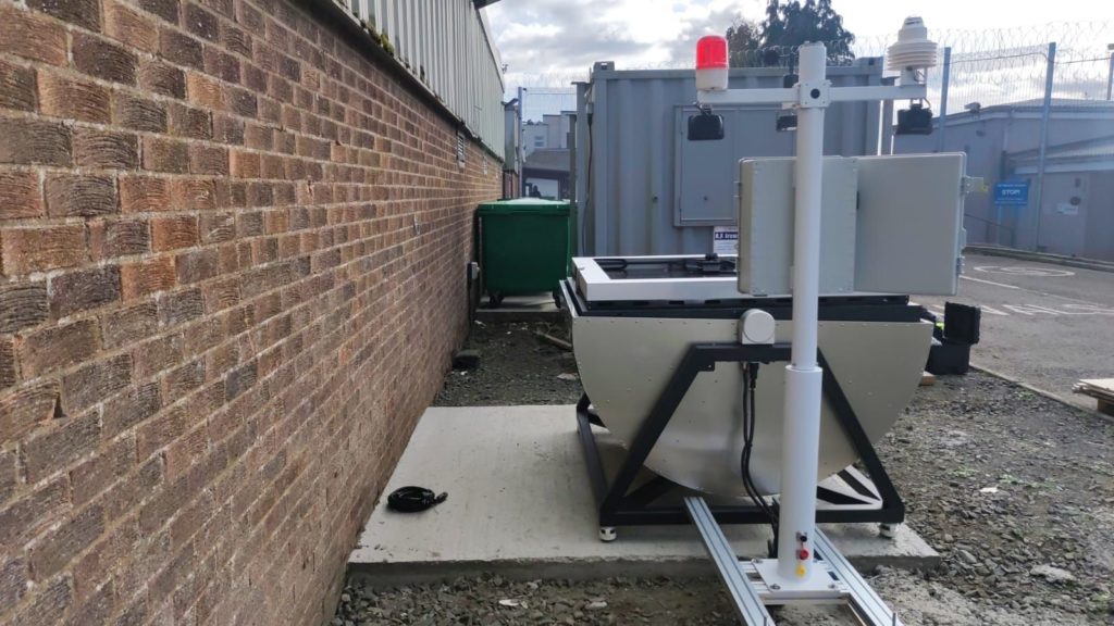 D135 drone dock for security and surveillance in the UK