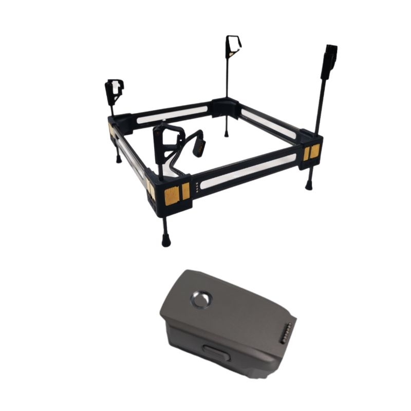 retrofitted landing gears of dji mavic-2 - HEISHA robot charging station retrofitted landing gears of dji mavic-2