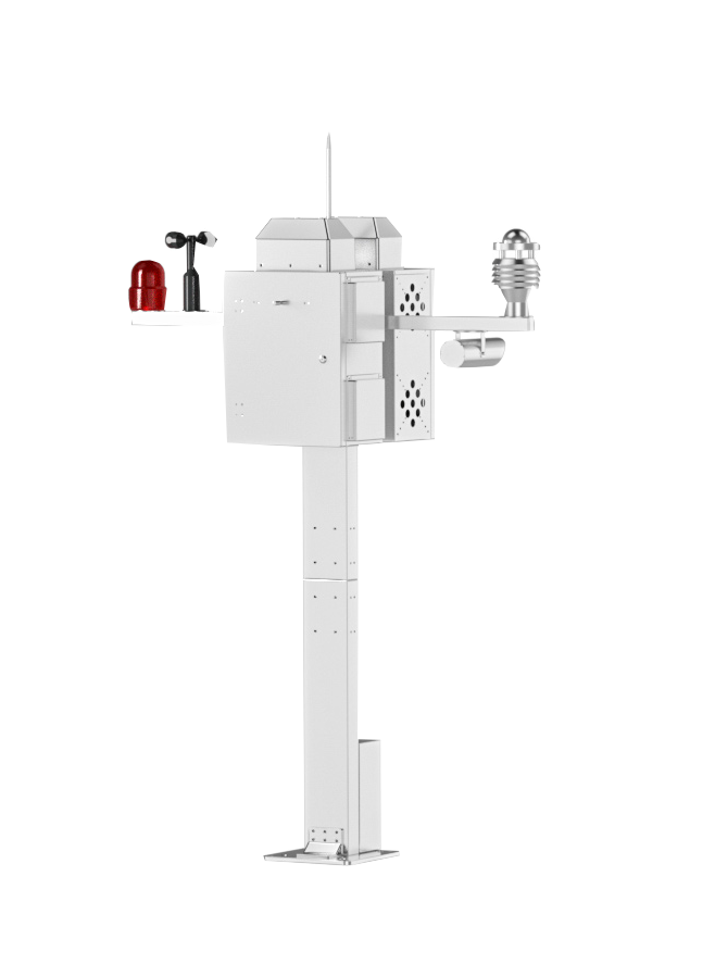 heisha t3 weather station for drone hangar