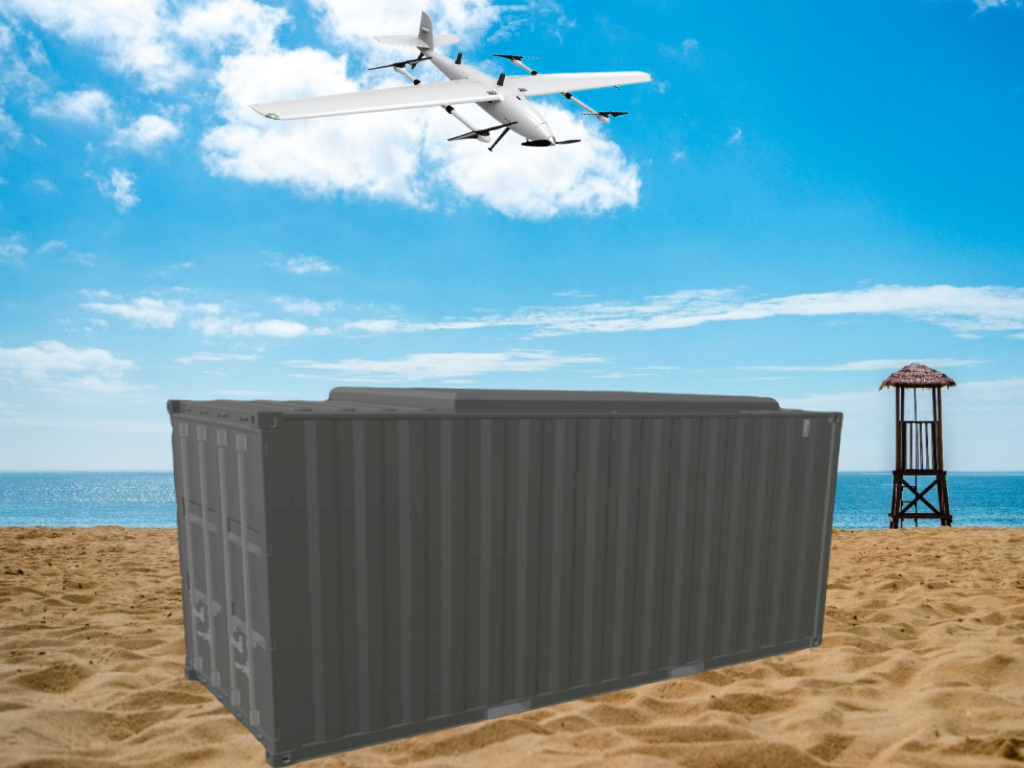 HEISHA L200 logistics solution -- eVTOL drone