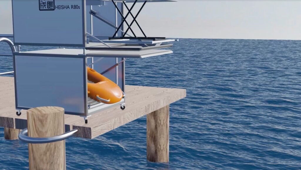 USV-quick-response-solution-4 - HEISHA robot charging station