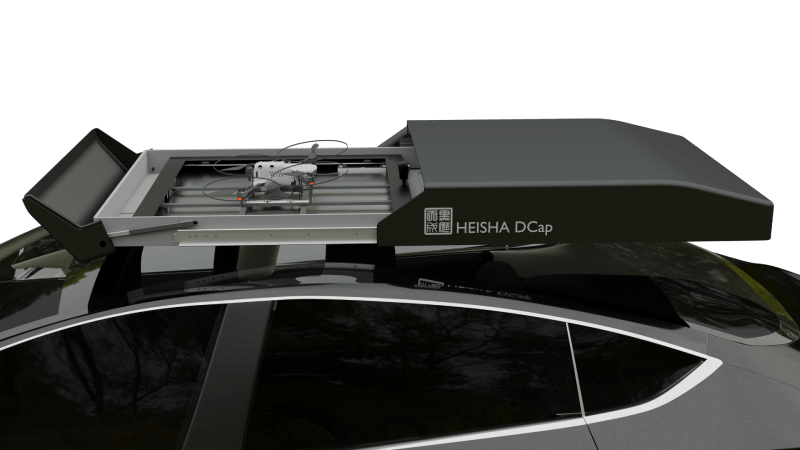 DCap car rooftop drone dock