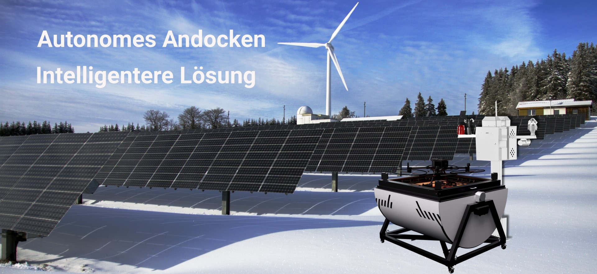 DStation autonome Drohnen-Dockingstation