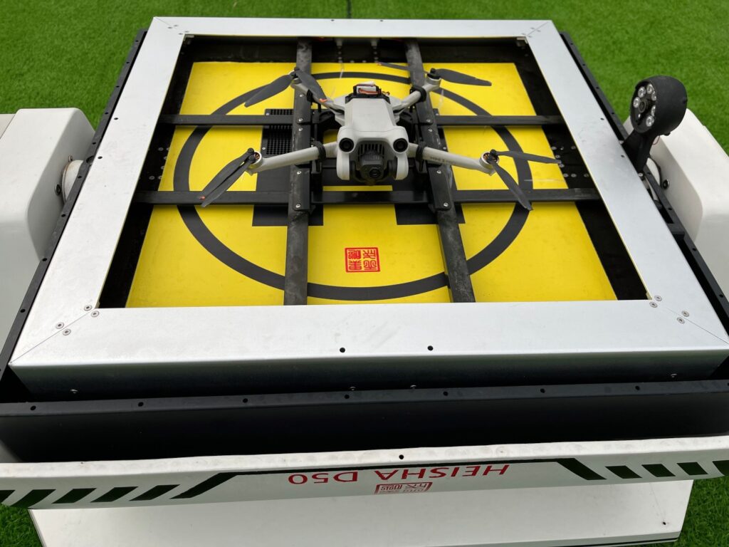 D50-drone-charging-dock-for-DJI - HEISHA robot charging station