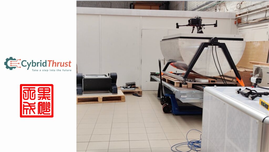 The CEO of HEISHA has visited our dealer Cybrid Thrust in Belgium