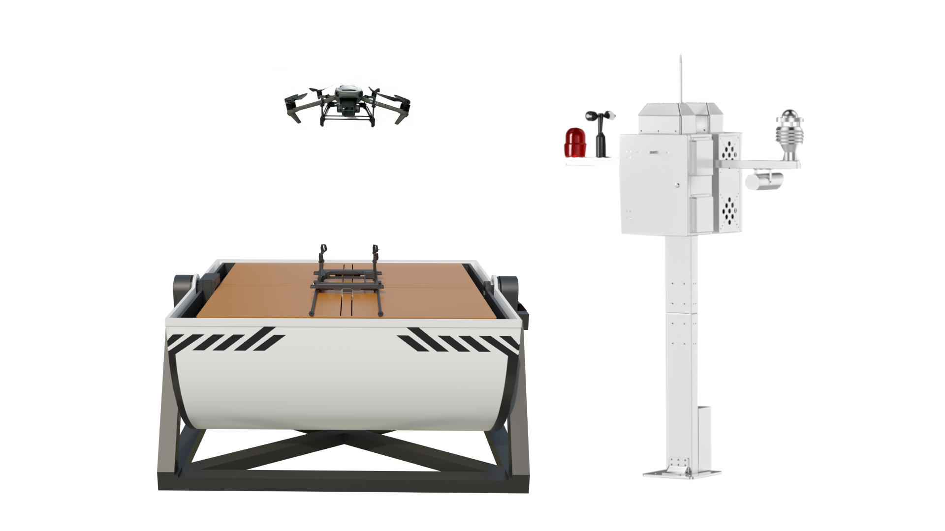 heisha d80 drone hangar