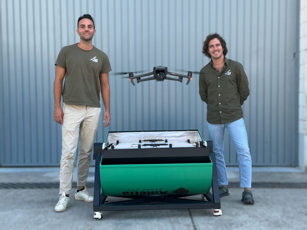 D80-drone-dock-for-spain - HEISHA robot charging station