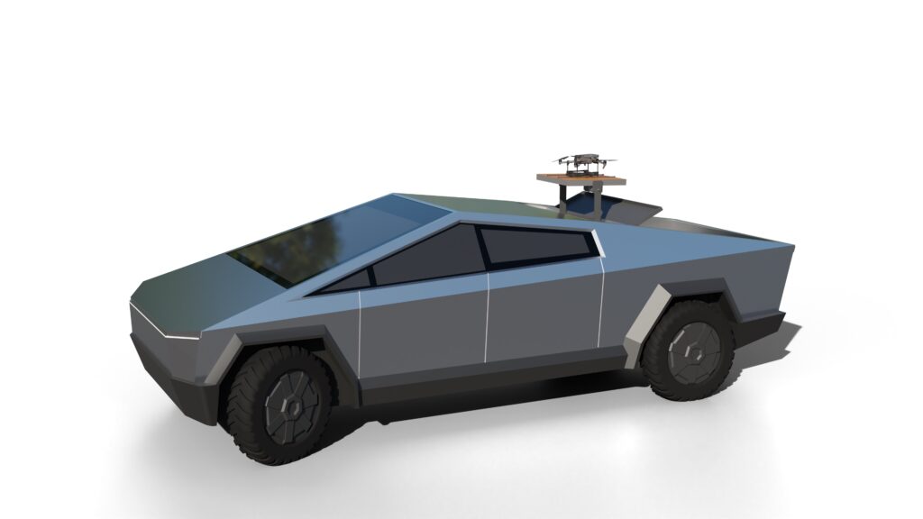 DCap-CT-Automatic-Drone-Dock-for-Tesla-Cybertruck-1