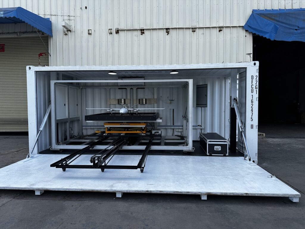 V200-VTOL-drone-charging-dock-1 - HEISHA robot charging station