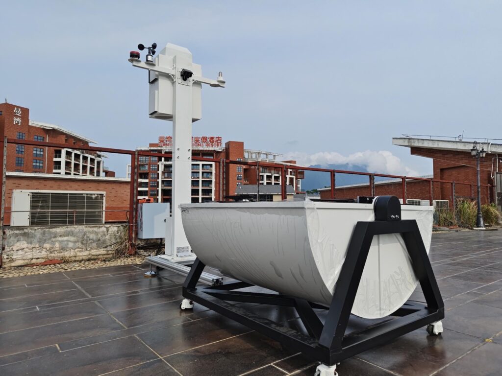 DNEST5-drone-dock-for-coast-patrol-1 - HEISHA robot charging station