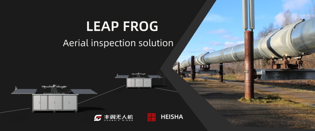 HEISHA Leapfrog aerial inspection system by autonomous drone