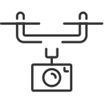 cargo drone icon - HEISHA robot charging station