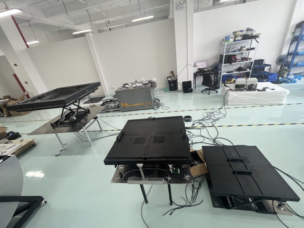 custom vehicle-mounted autonomous multi-drone docking solution