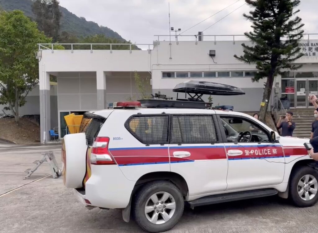 DCap for HK police Large - HEISHA robot charging station