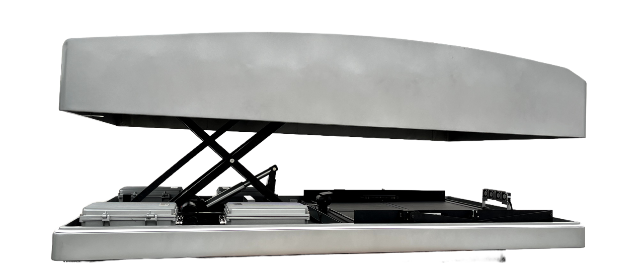 DCAP PRO-transparent Large - HEISHA robot charging station
