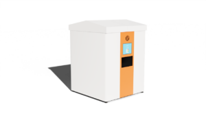 Render 3 Large - HEISHA robot charging station T20 automatic logistics drone solution for parcel lockers
