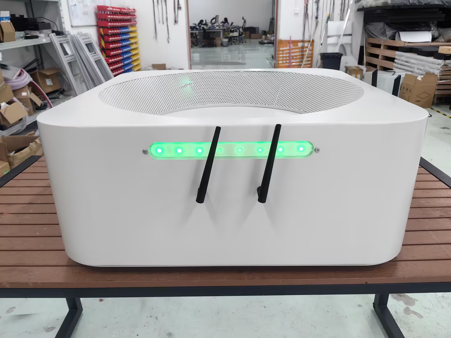 HEISHA Indoor drone dock for warehouse tracking